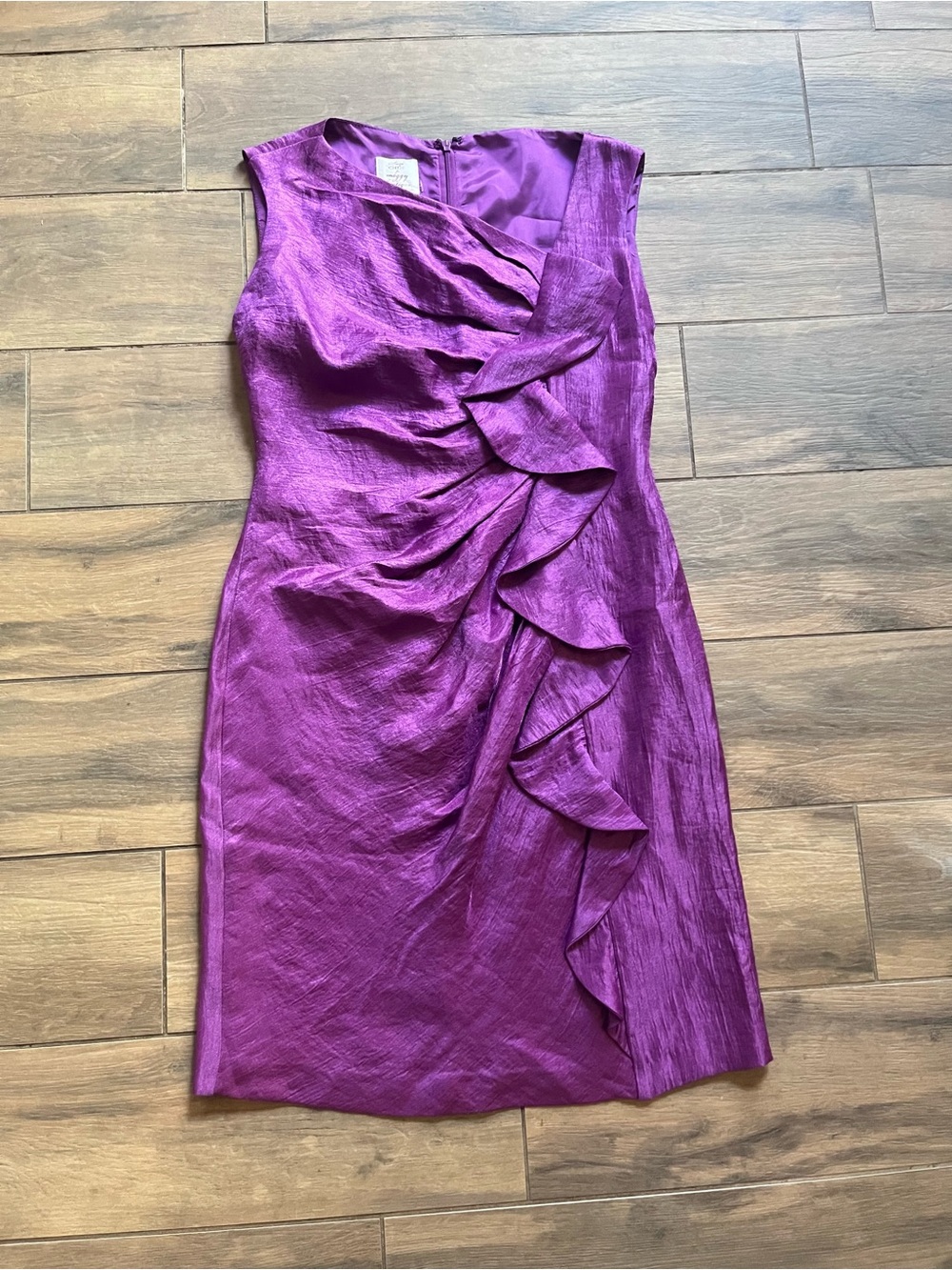 Suzi Chin for Maggy Boutique purple cocktail dress 4